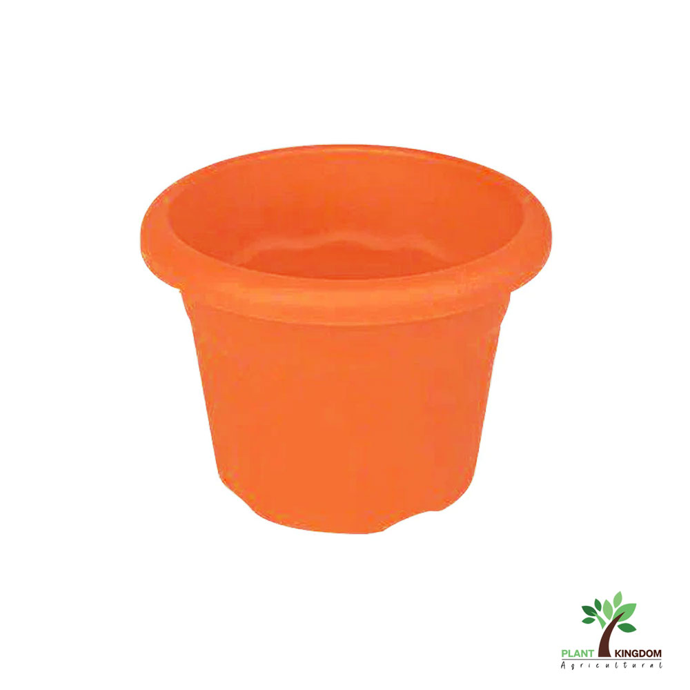 Round Plastic Planter - Plant Kingdom UAE